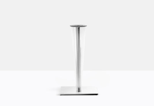 Pedrali Central Table Base Krystal, Ø400 mm, PMMA Column