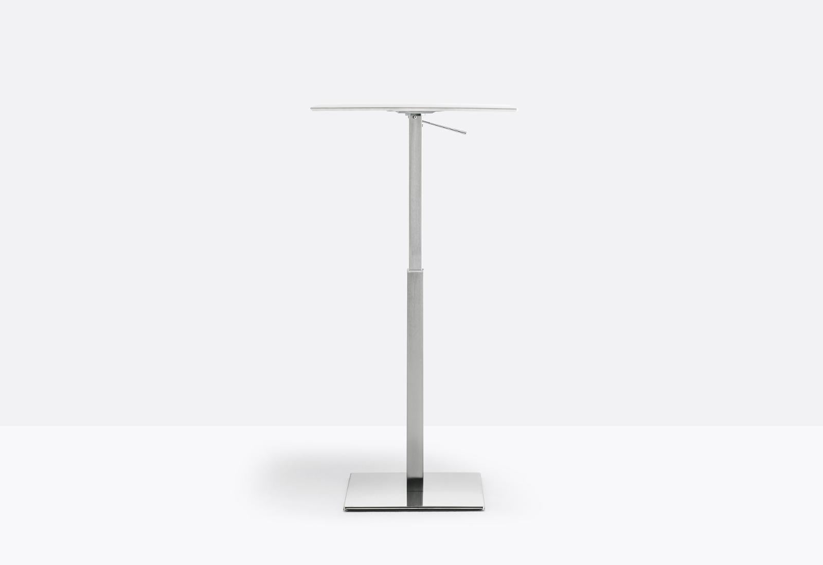 Poseur Table Base, Inox, 1100 mm, ⌀450 mm