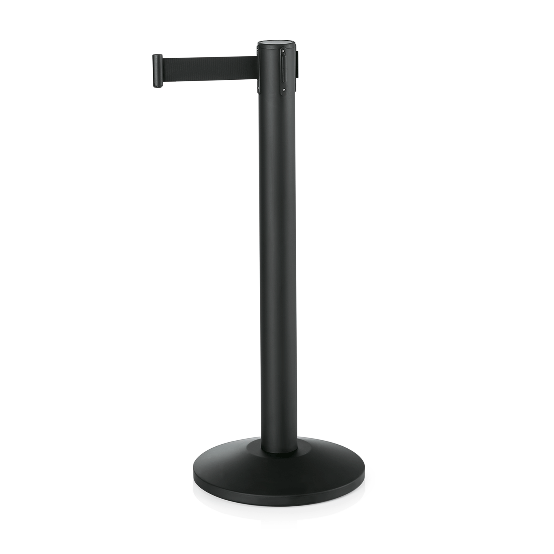 Was Barrier Post Largeflex, 450 cm Black Webbing, Set of 2