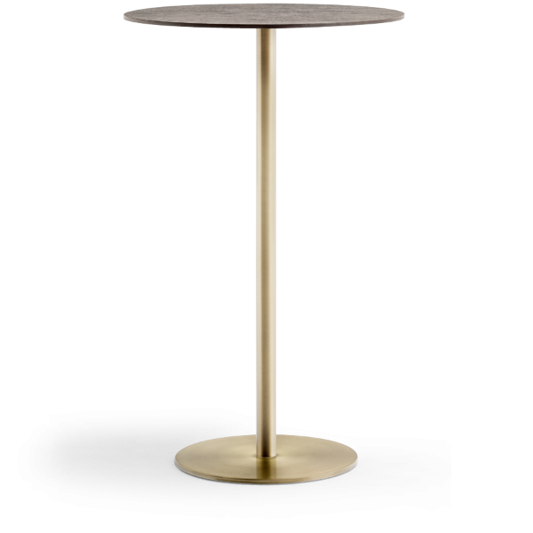 Pedrali Square Table Base Inox, 400×400mm, H730mm