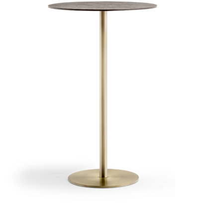 Square Table Base, Inox, 400×400mm, H730mm