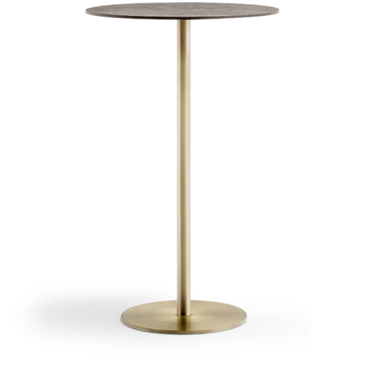 Square Table Base, Inox, 400×400mm, H730mm