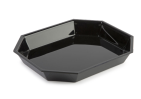 Octo Salad Dish, GN 1/2, Black Plexiglass, 45mm