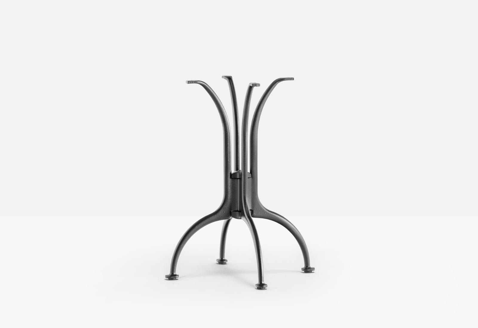 Florence Four-Spoke Table Base, Cast Iron, H730