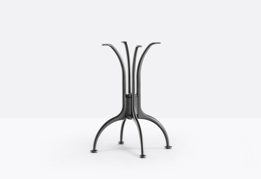 Pedrali Four-Spoke Table Base Florence, Cast Iron, H730