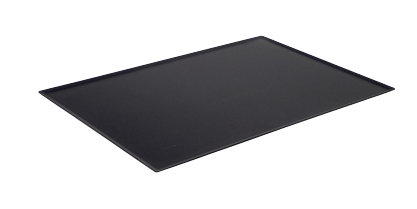 Pastry Cabinet Display Tray, 600×400×17mm, Grey