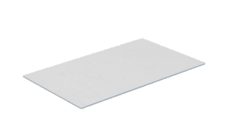 Praline Presentation Tray, 285x185mm, Light Grey