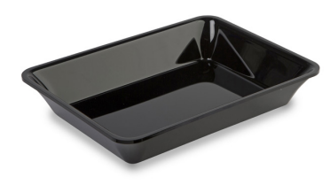 Acrylic Presentation Tray, 320x235x50 mm, Black