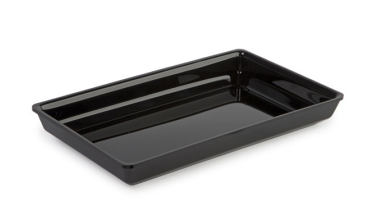 Acrylic Presentation Tray, 310×185×40 mm, Black