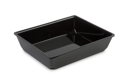 PlexiLine Acrylic Tray, 265x218mm, Black