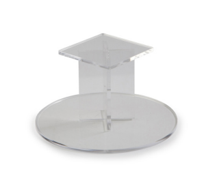 Round Acrylic Riser, Ø170 mm, H150 mm