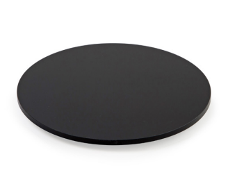 Round Display Tray, Black, Ø300 mm