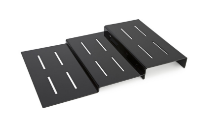 PlexiLine 3-Level Step, Dark Smoke, 500x800x80mm