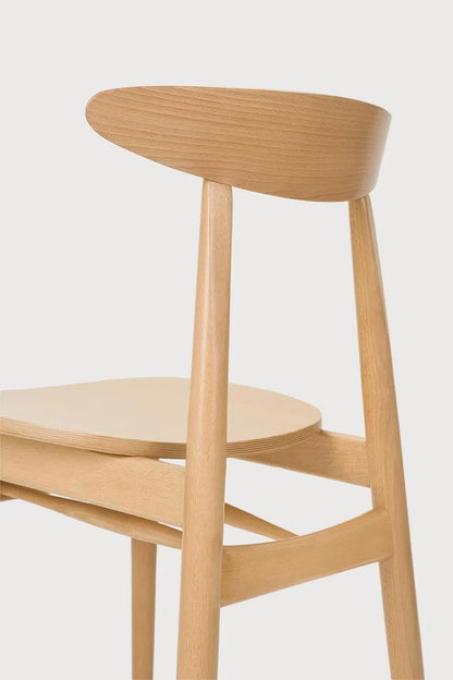 Yesterday Beech Chair, Upholstered Seat, 480 mm