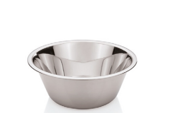 Conical Stainless Steel Bowl, 120 mm, 0.4 L