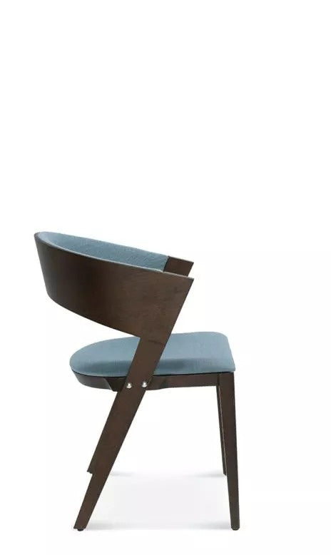 Fameg Upholstered Armchair B-1404 Cosy, Solid Wood, 490 mm Seat