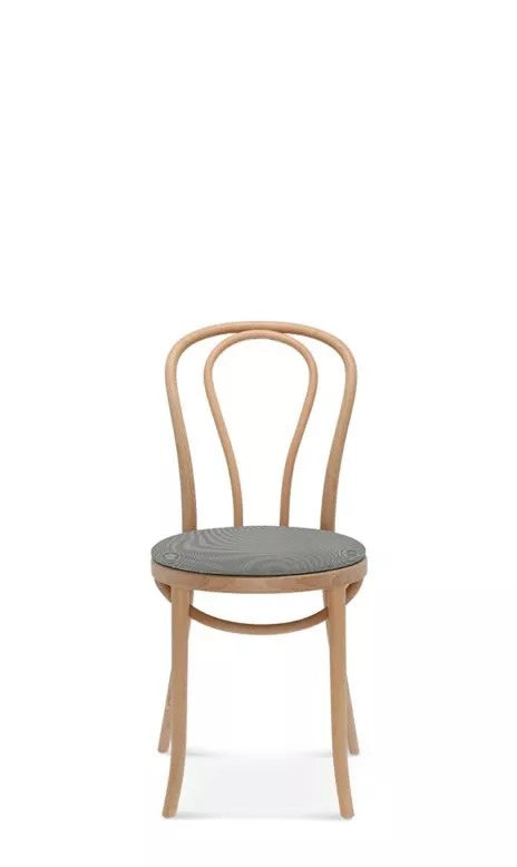 Bentwood Dining Chair, Solid Beech, 490 mm Seat