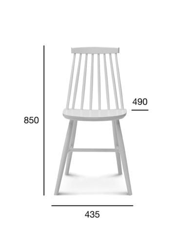 Bentwood Dining Chair, Solid Beech, Unpadded