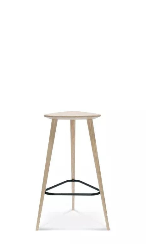 Finn Bar Stool, Bentwood Beech, 750 mm Seat Height