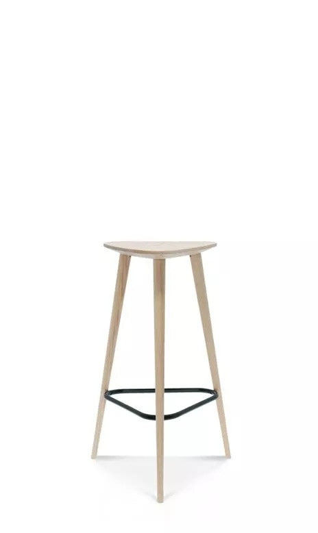 Finn Bar Stool, Bentwood Beech, 750 mm Seat Height