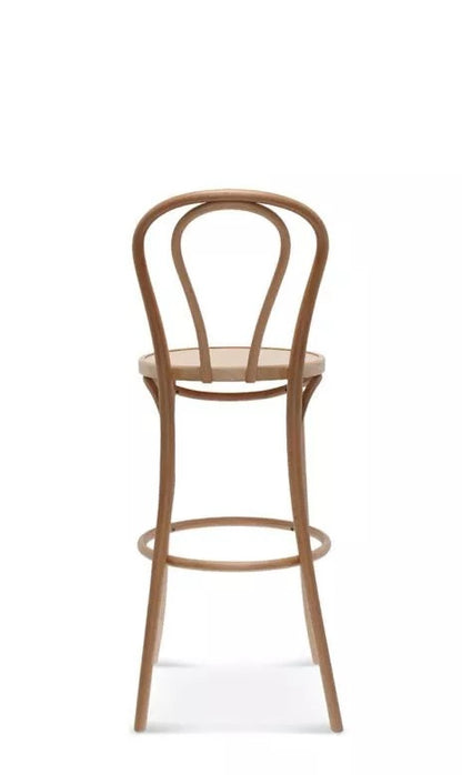 Bentwood Bar Stool, 750 mm Seat, Beech Wood