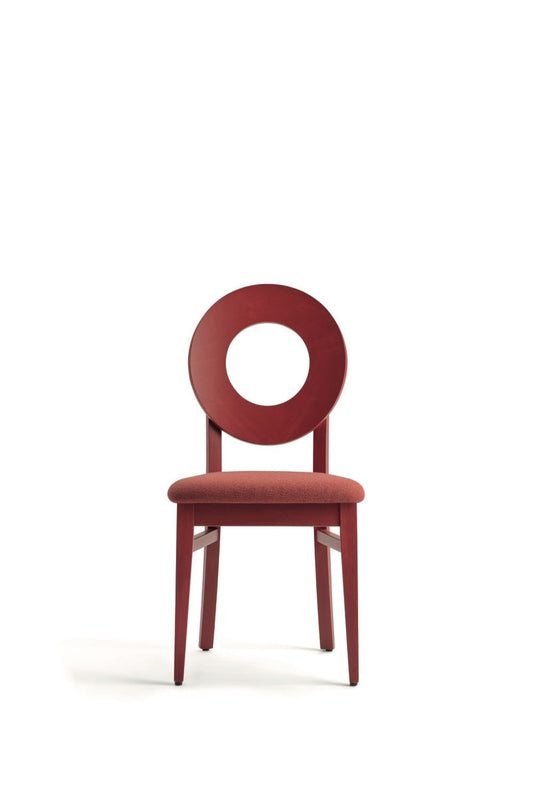 Dea Dining Chair, Beech & Plywood, Upholstered