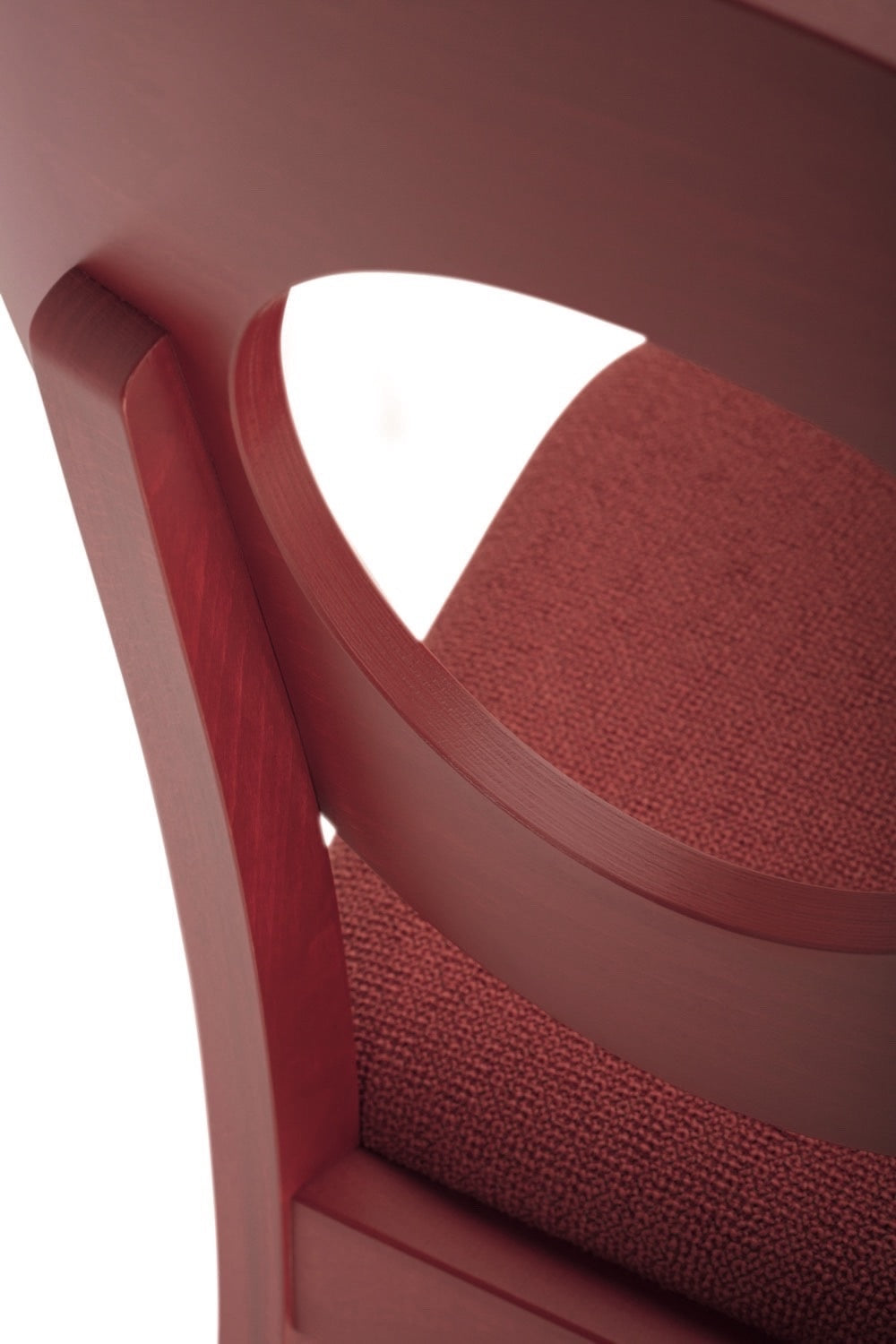 Dea Dining Chair, Beech & Plywood, Upholstered