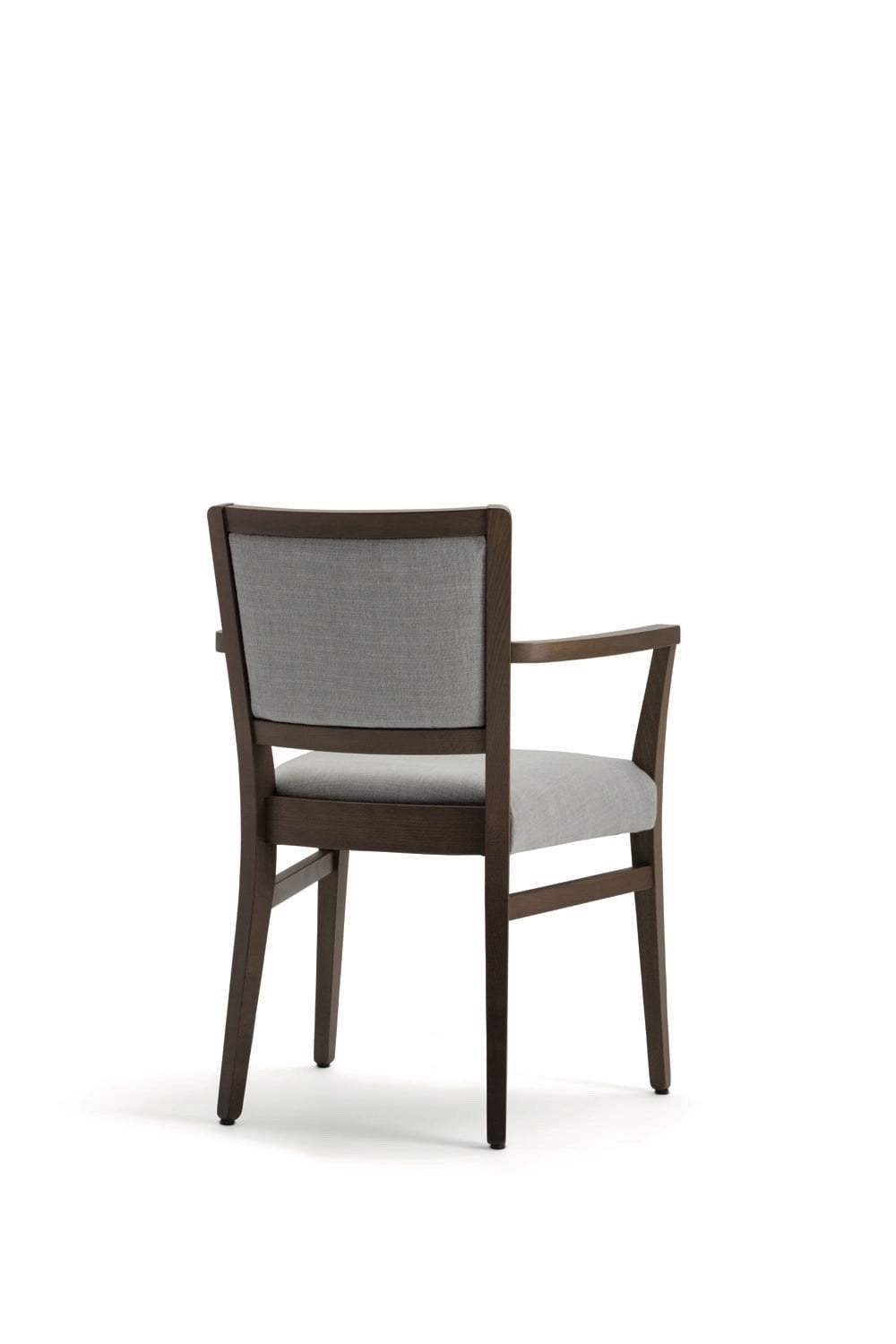 Moma Upholstered Armchair, Beech, Fabric Seat