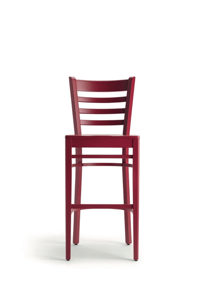 America Bar Stool, Solid Beech Wood
