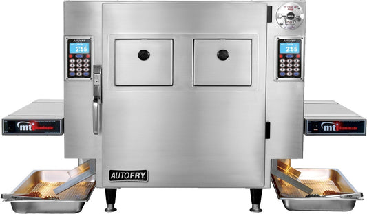 Ventless Countertop Deep Fryer, Dual Basket, 20.82 L