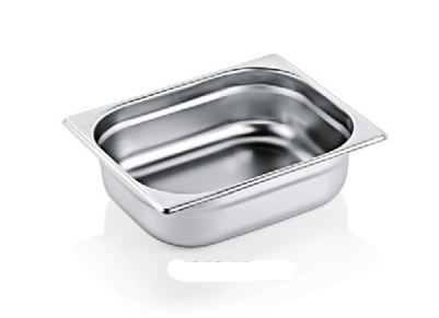 Stainless Steel Gastronorm Tray, GN 1/2, 150 mm