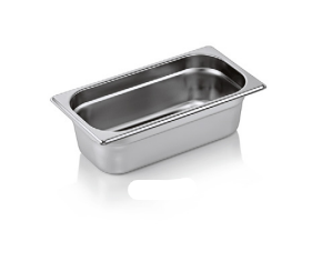 Stainless Steel Gastronorm Tray, GN 1/3, 20 mm