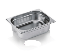 Perforated GN 1/2 Polypropylene Container, 150 mm