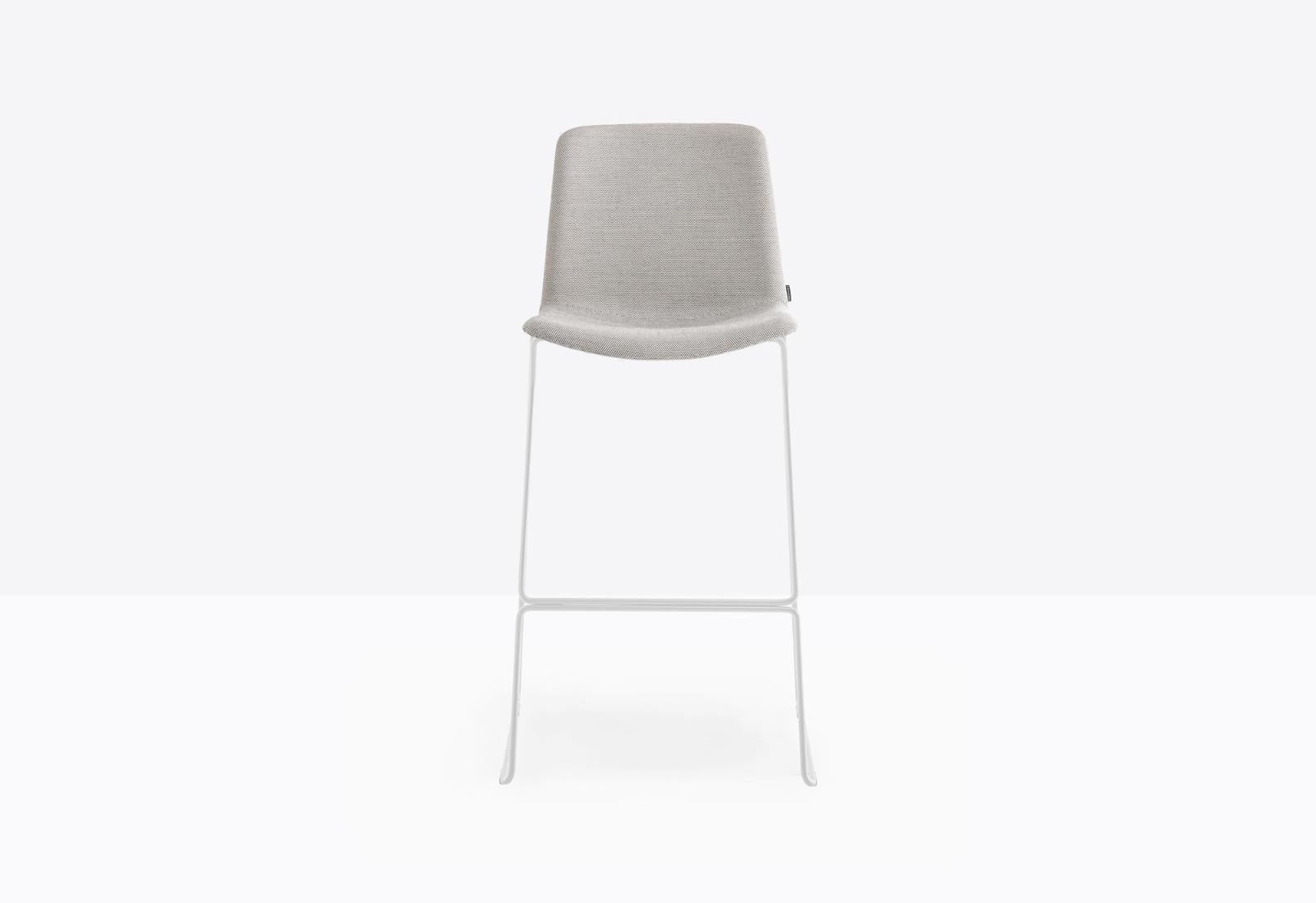 Tweet Upholstered Bar Stool, Stackable, H750