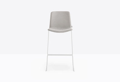 Tweet Upholstered Bar Stool, Stackable, H750