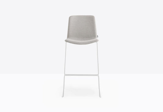 Tweet Upholstered Bar Stool, Stackable, H750