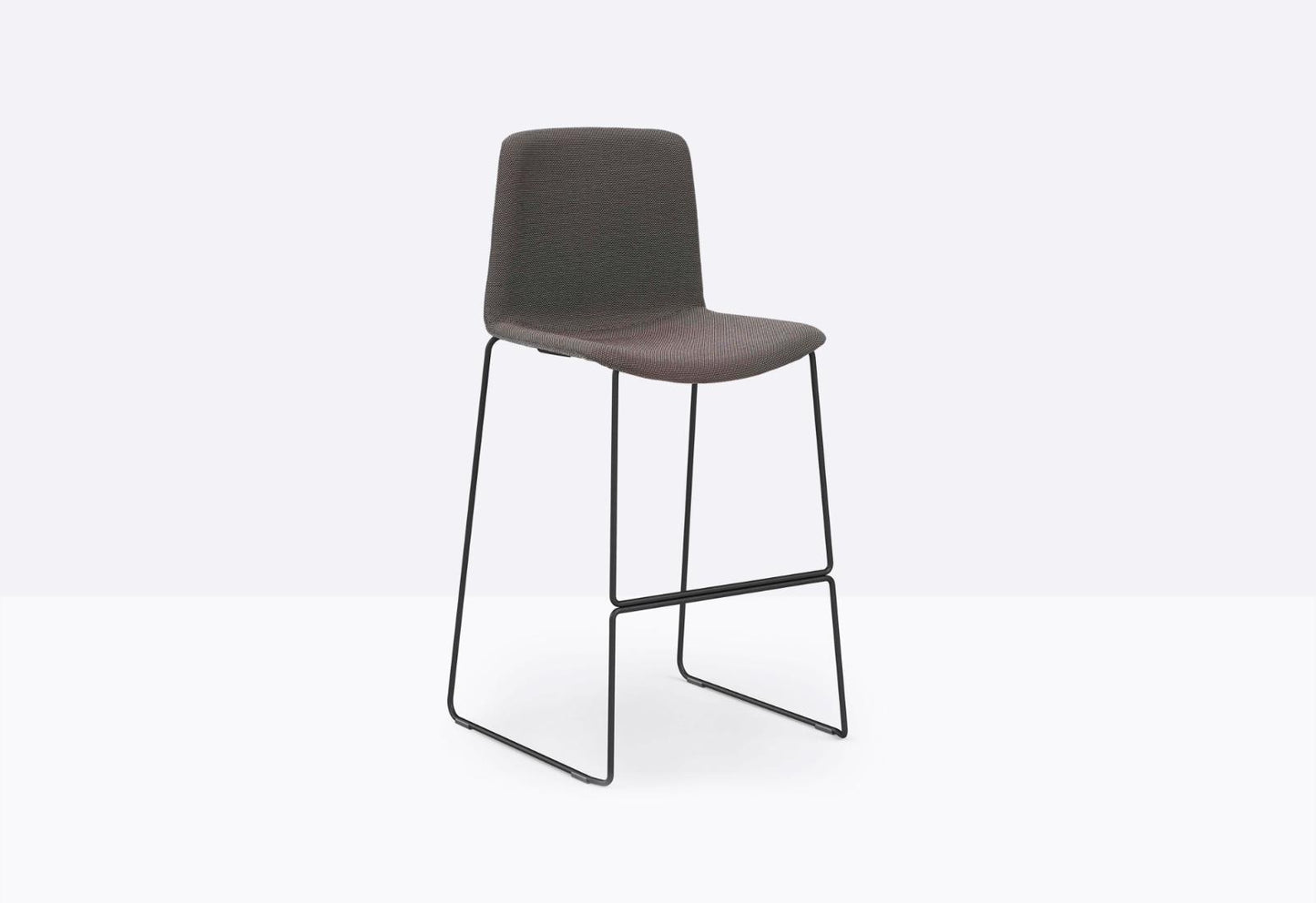 Tweet Upholstered Bar Stool, Stackable, H750