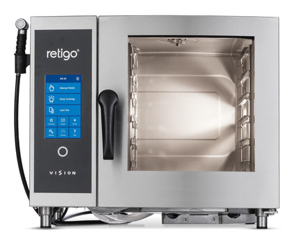 Combi Oven, 6x GN 2/3, 5 kW, Injection Steam