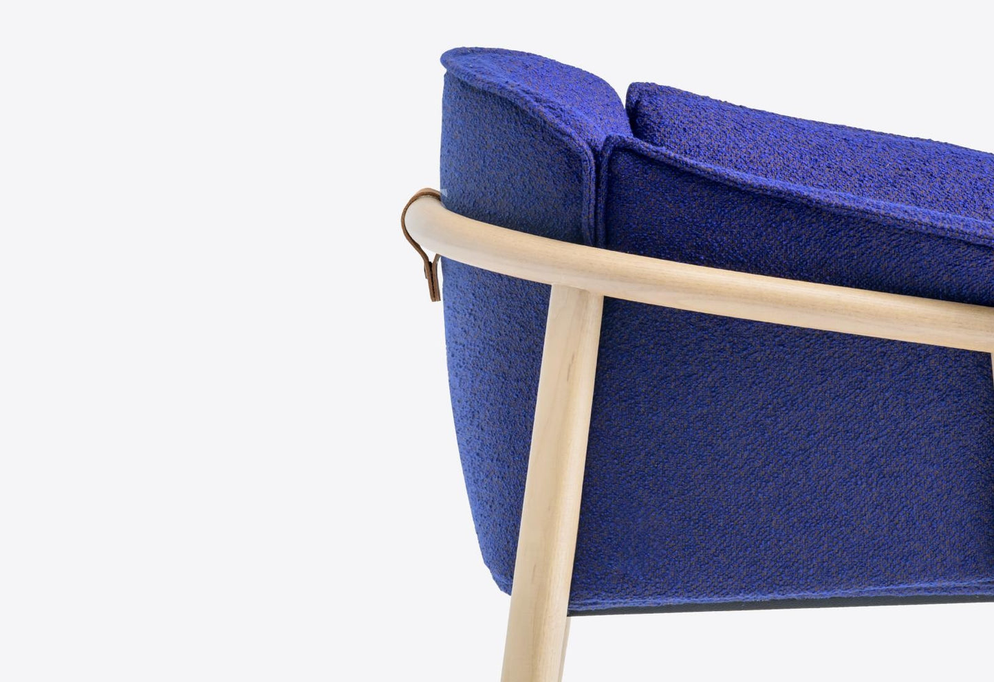 Lamorisse Dining Armchair, Ash Wood, Upholstered