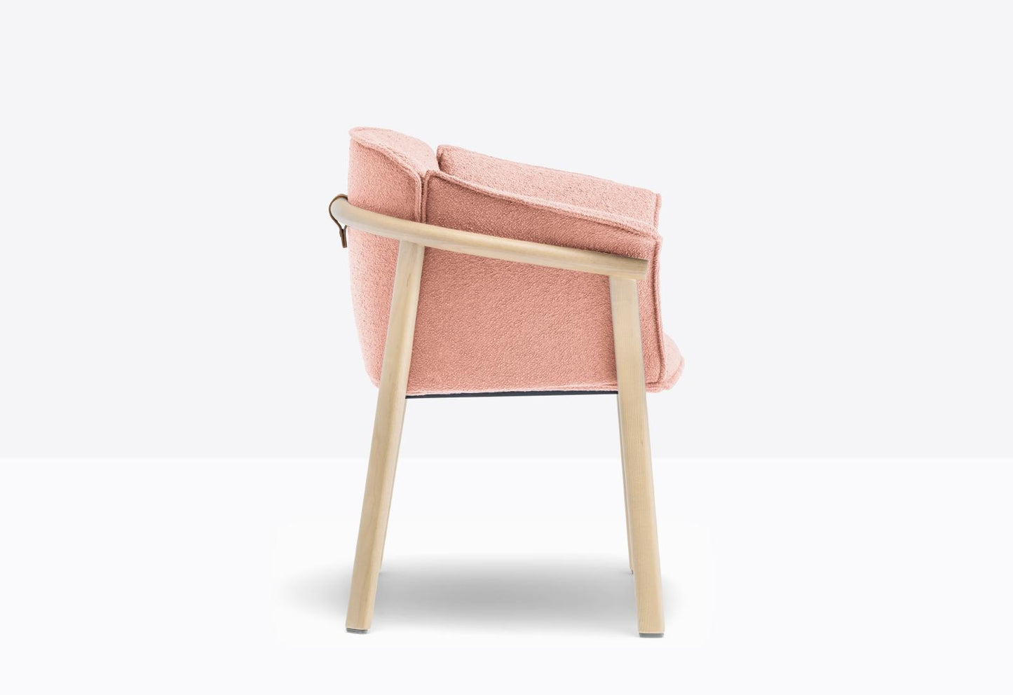 Lamorisse Dining Armchair, Ash Wood, Upholstered