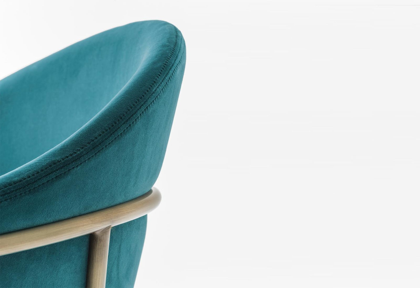 Jazz Upholstered Armchair, Steel Frame, 470 mm Seat