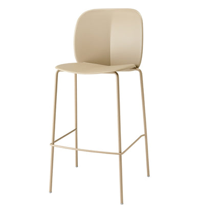 Mentha Bar Stool with Backrest, h.65/h.75