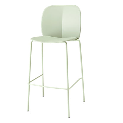 Mentha Bar Stool with Backrest, h.65/h.75