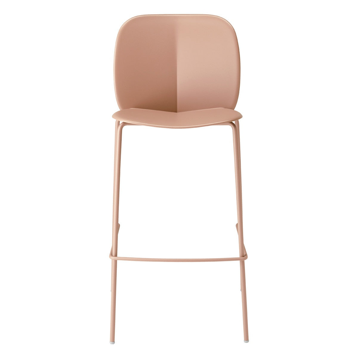 Mentha Bar Stool with Backrest, h.65/h.75