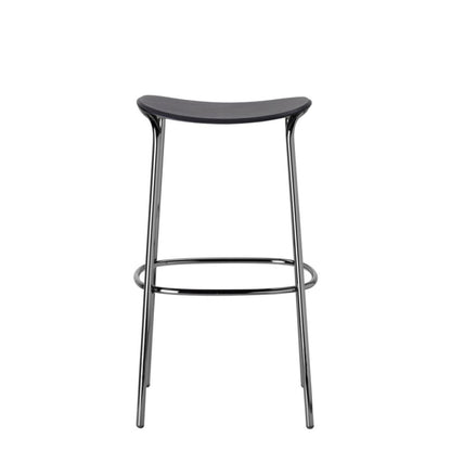 Trick Wood Bar Stool, Oak Seat, H65/H75