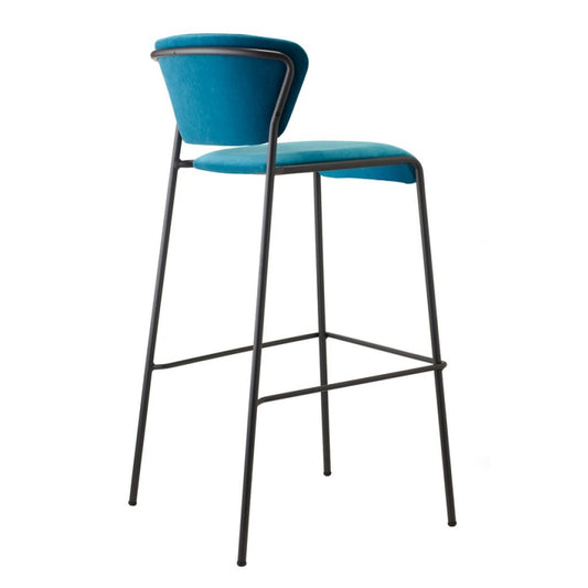 SCAB Design Upholstered Bar Stool Lisa, 65/76 cm, Stackable