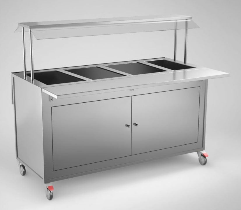 Cold Drop-In Table, 4× GN 1/1, +3/+10°C