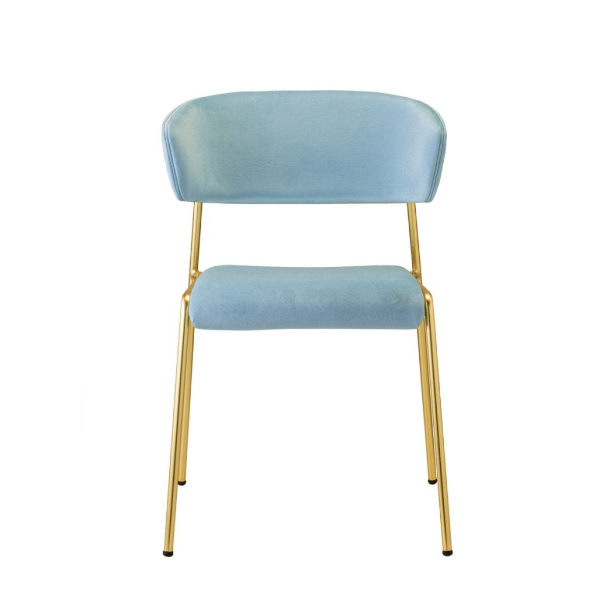 Lisa Stackable Upholstered Armchair, Steel Frame