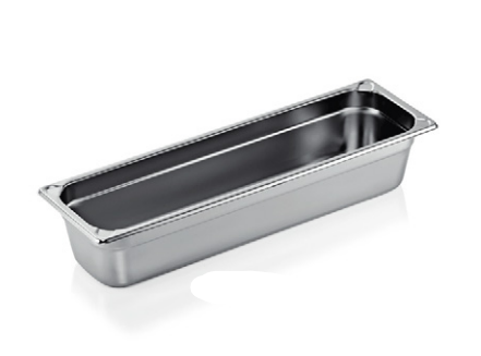 Gastronorm Tray GN 2/4, 100 mm, 5.6 L