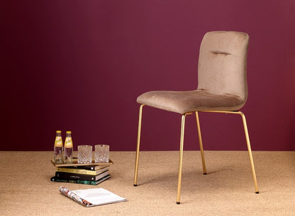 Alice Pop Upholstered Dining Chair, 4-Leg, 510 mm